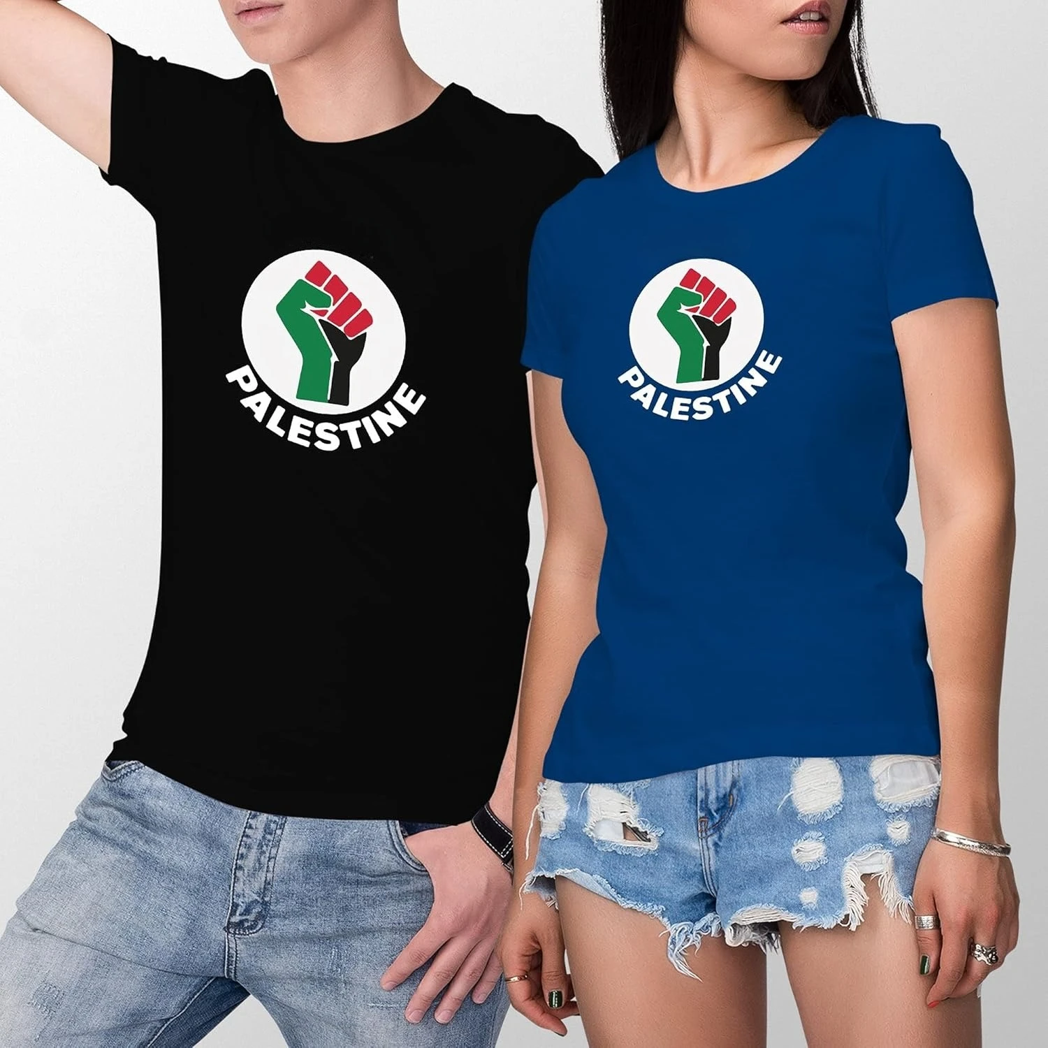 نومي د فلسطين Com Camiseta Do Mapa Da Bandeira تي شيرت جرافيك قميص عادية السراويل الأكمام كوع تي أنثى تي شيرت ملابس علوية من القطن