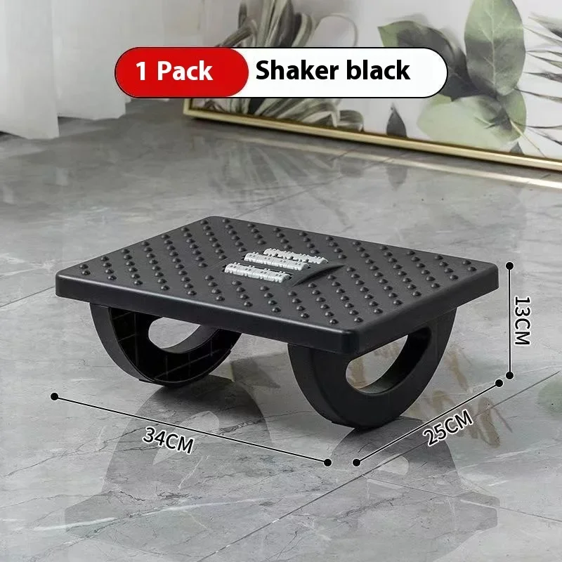 Portability Foot Rest Under Desk Footrest Ergonomic Foot Stool With Massage Rollers Foot Rest For Home Office Work Fast Ship image 3