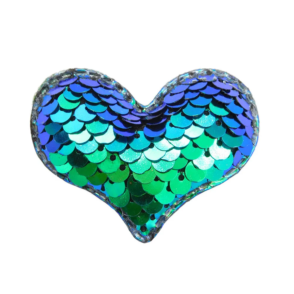

7Pcs 's DIY Love Heart Sequins Wooden Buttons Colorful Eco-Friendly for Crafts Hair Bows Dresses Wedding Festival