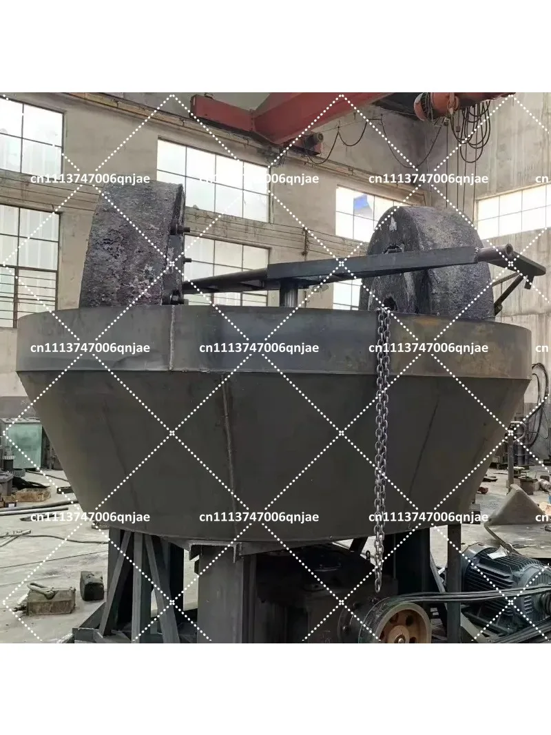 Gold Mine Grinding Mill 1600 High Quality Round Mills 4-5 Tons Per Hour