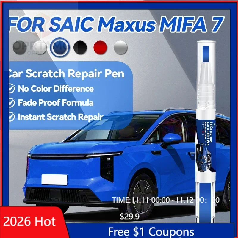Инструменты для стайлинга автомобилей, ручка для ремонта краски, средство для удаления царапин, аксессуары для самостоятельного ремонта авто, для SAIC Maxus MIFA 7, металлические, черные, белые