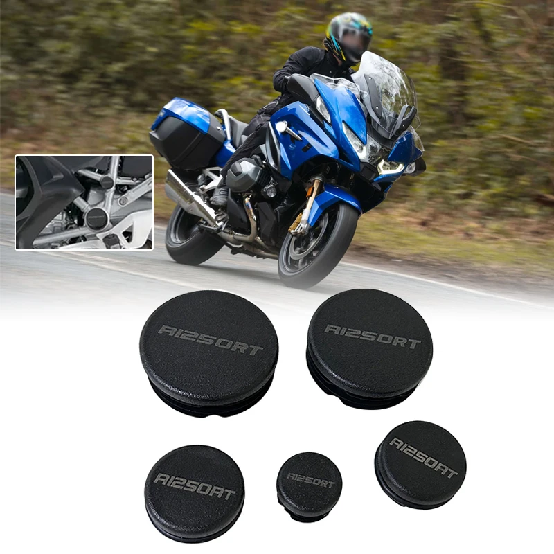 

Motorcycle Frame Hole Cover Caps Plug Decorative Frame Cap Set Fit For BMW R1200RT R1250RT R1200 RT R 1250RT 2014-2022 2020 2021