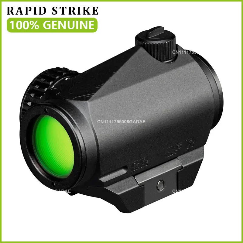 【GENUINE】CR*SSF*R* CF-RD2 Red Dot Sight 2 MOA Reflex Optic Rifle Sightscope w/Picatinny Lower 1/3 Co-Witness Mount and Low Mount