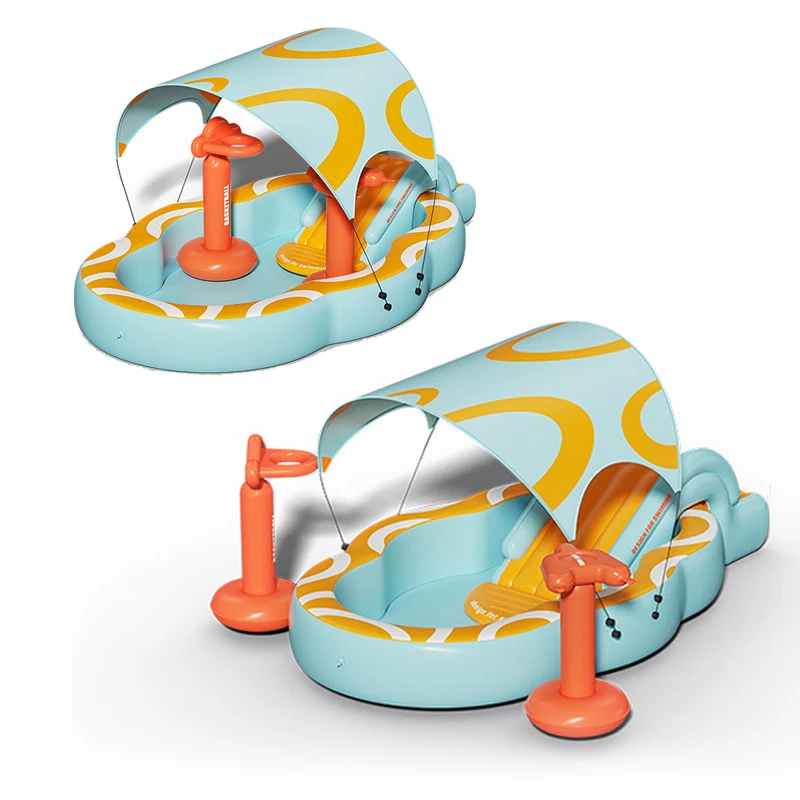 

Надувной портативный уличный бассейн из ПВХ для взрослых и детей 2026