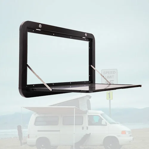Most Popular 1000*500mm High-Quality RV Picnic Table with Foldable Design for Outdoor