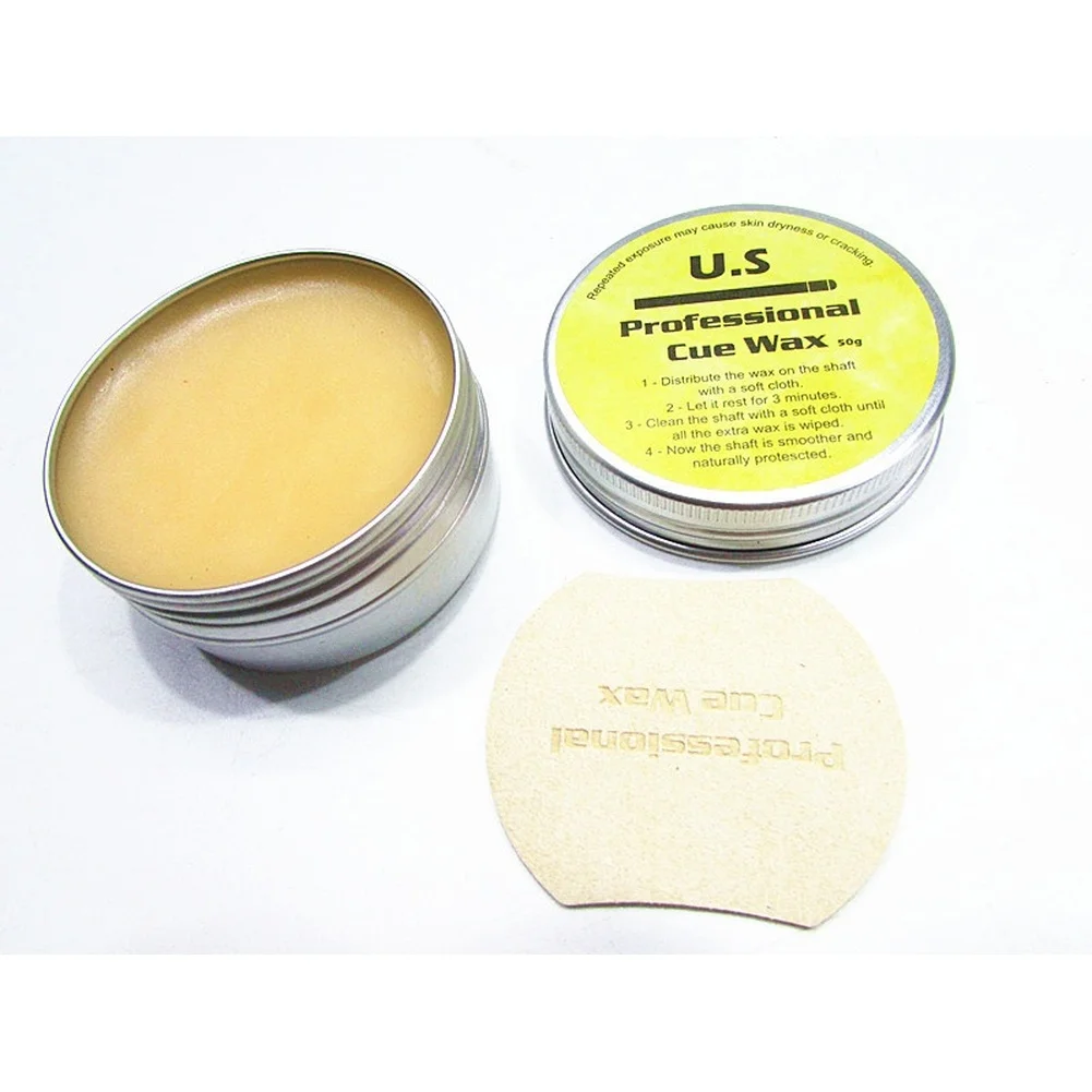 Pool Cue Care Cue Wax Quick Drying Formula Protective Layer Easy Cleanup For Billiards Games For Billiard Shafts