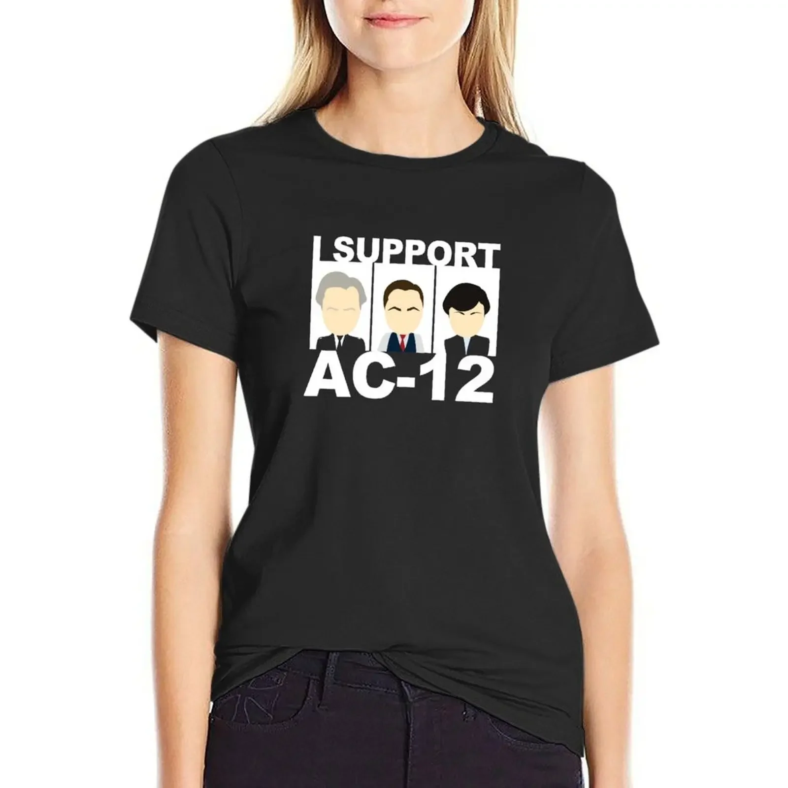 

Line of Duty AC-12 T-Shirt summer top shirts graphic tees plain plus sizes tight shirts for Women