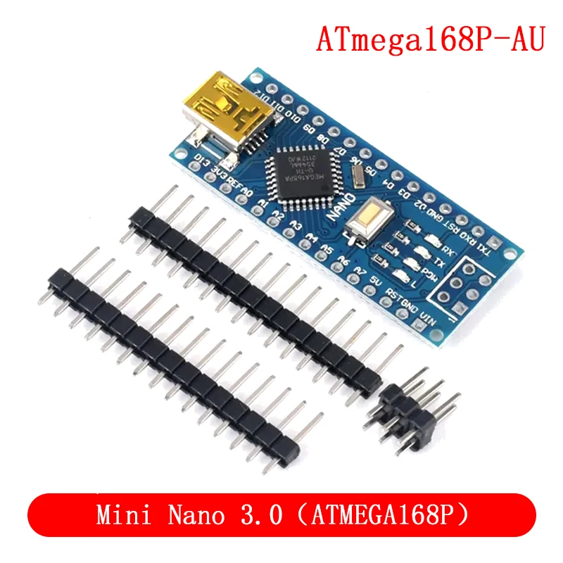 Mini / Type-C / Micro USB Nano 3.0 Met de bootloader-compatibele Nano-controller voor Arduino CH340 USB-driver 16Mhz ATMEGA328P - afbeelding 1