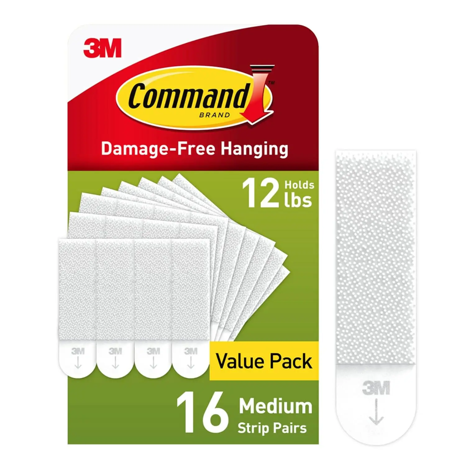 30pcs(15sets) Genuine Medium 3M command Picture Hanging Strips damage-free Frame&Picture Hanger command strips for Decor