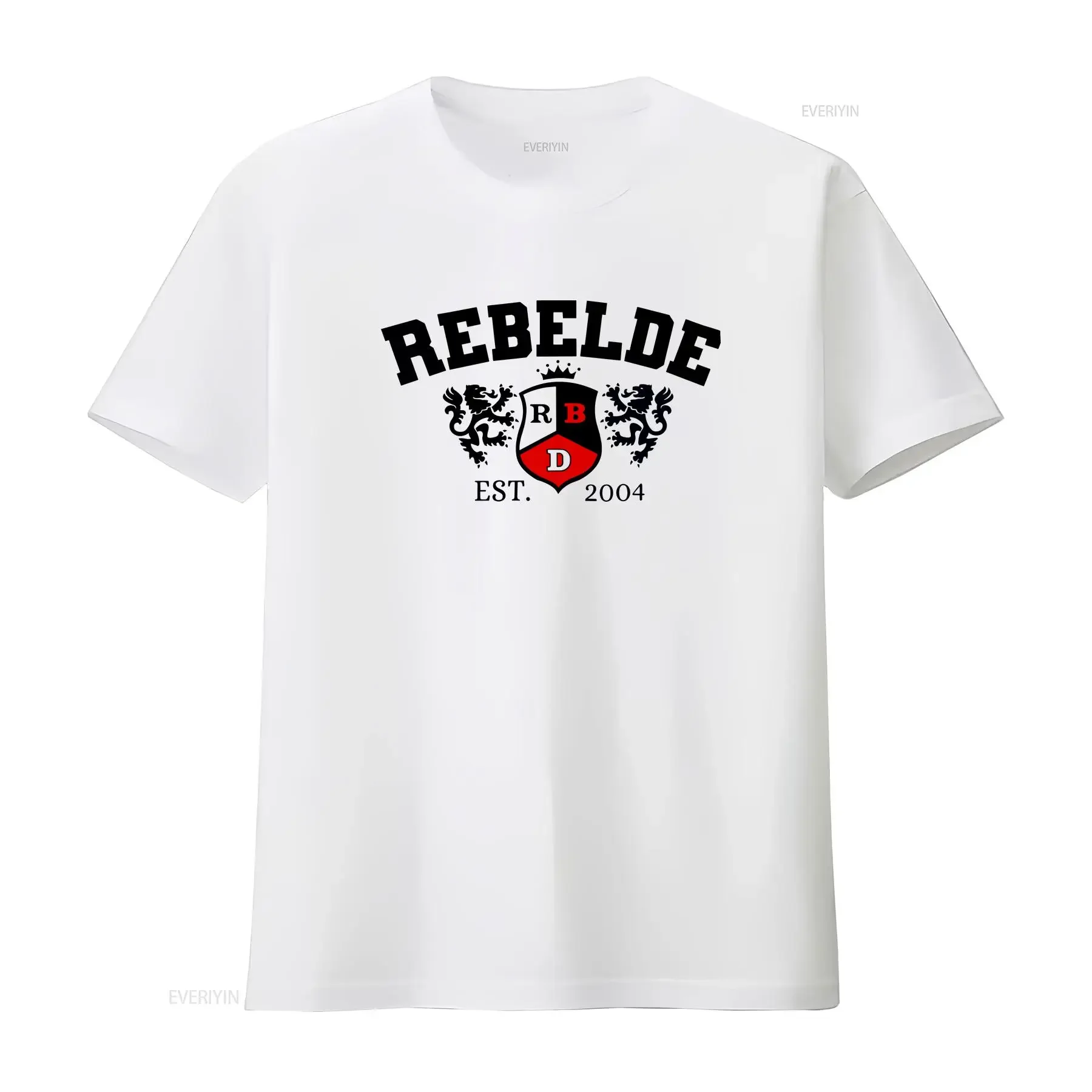 

Футболка Rbd Rebelde Est 2004 с логотипом Soy Tour 2023, винтажная футболка с логотипом Fan GifT, винтажная стильная, мягкая, уличная, универсальная