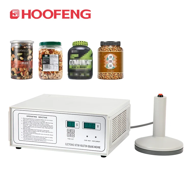 

Hand Pressure Electromagnetic Induction Aluminum Foil Sealer Seals 5-13cm Large Diameter Plastic Bottles