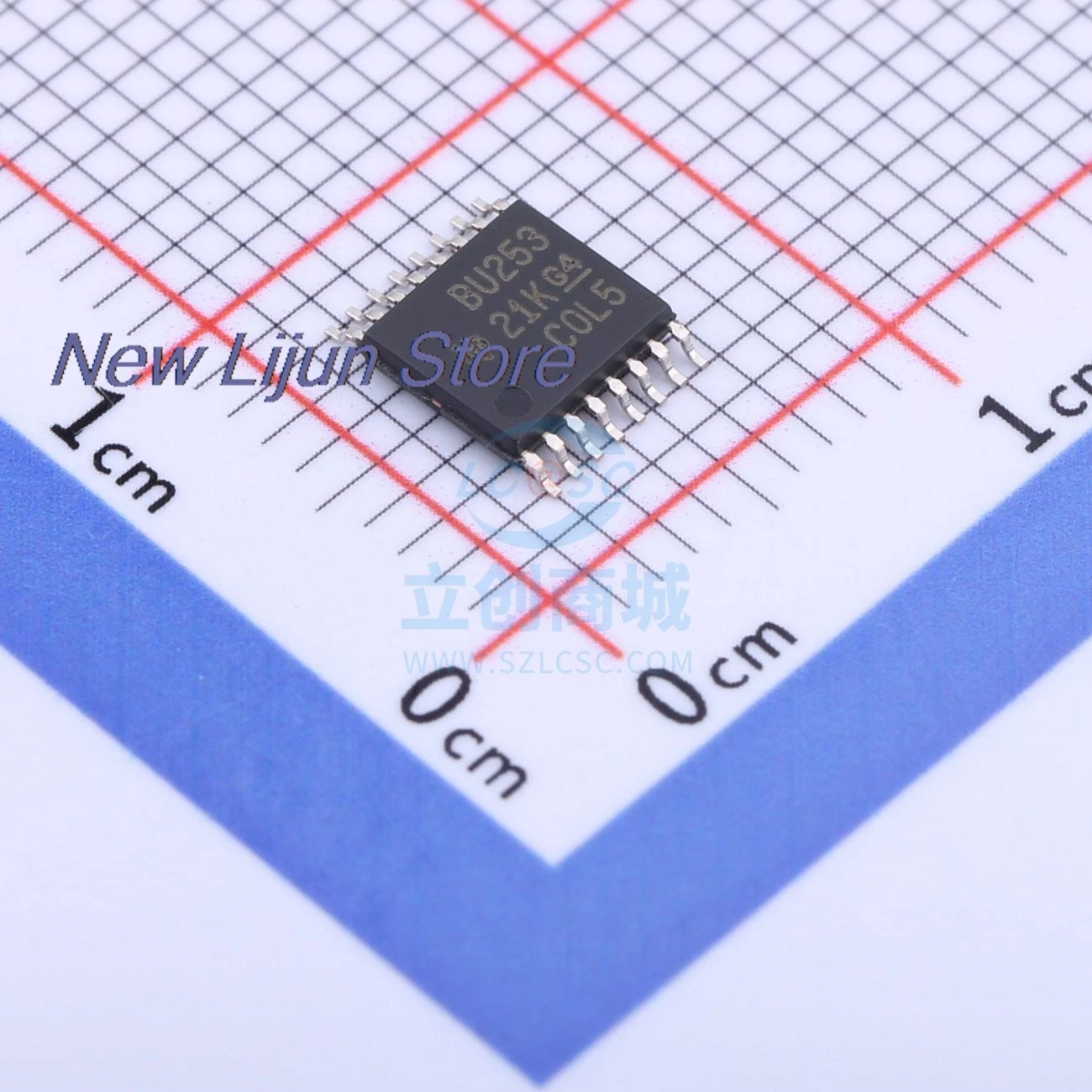 

40pcs SN74CB3Q3253PWR BU253 TSSOP16 ic
