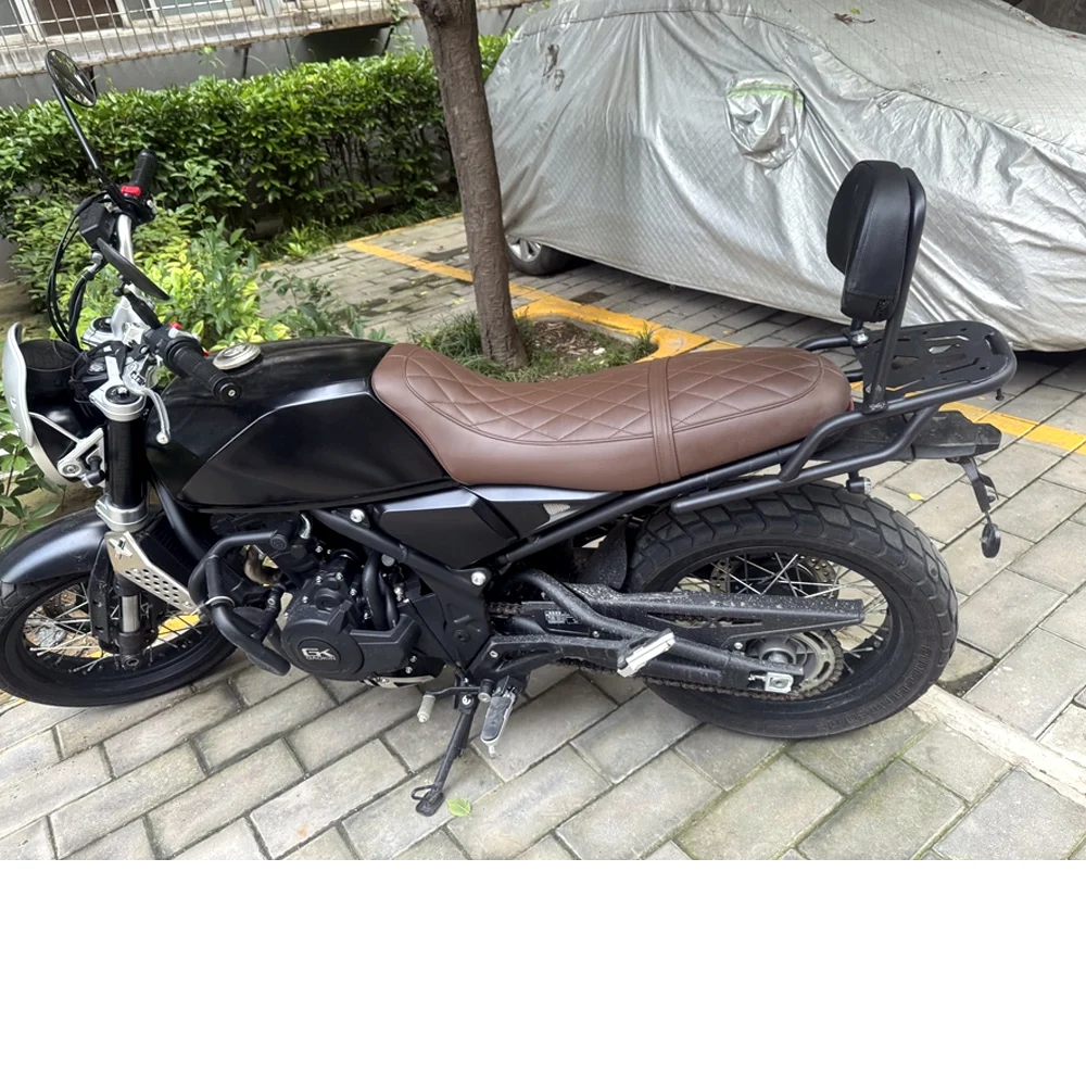 High quality thickened luggage rack For Brixton Crossfire 500 X/XC GAOKIN GK500 rear shelf tailstock trunk support with backrest