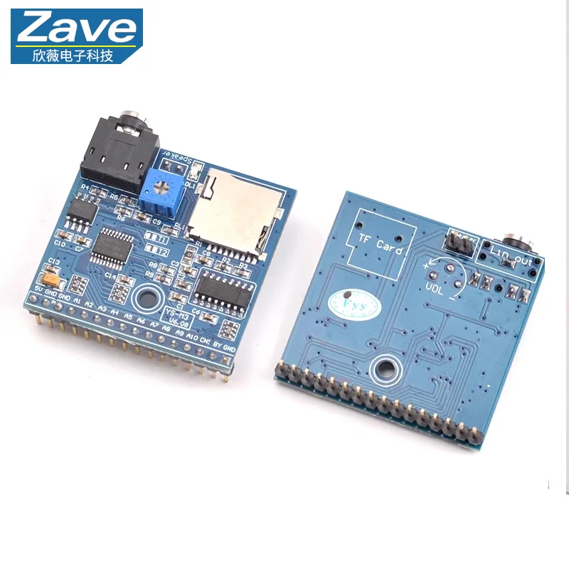 Voice Playback Module MP3 Prompt - One Trigger, One Broadcast, MCU DIY Player with Memory Card (Model M3)