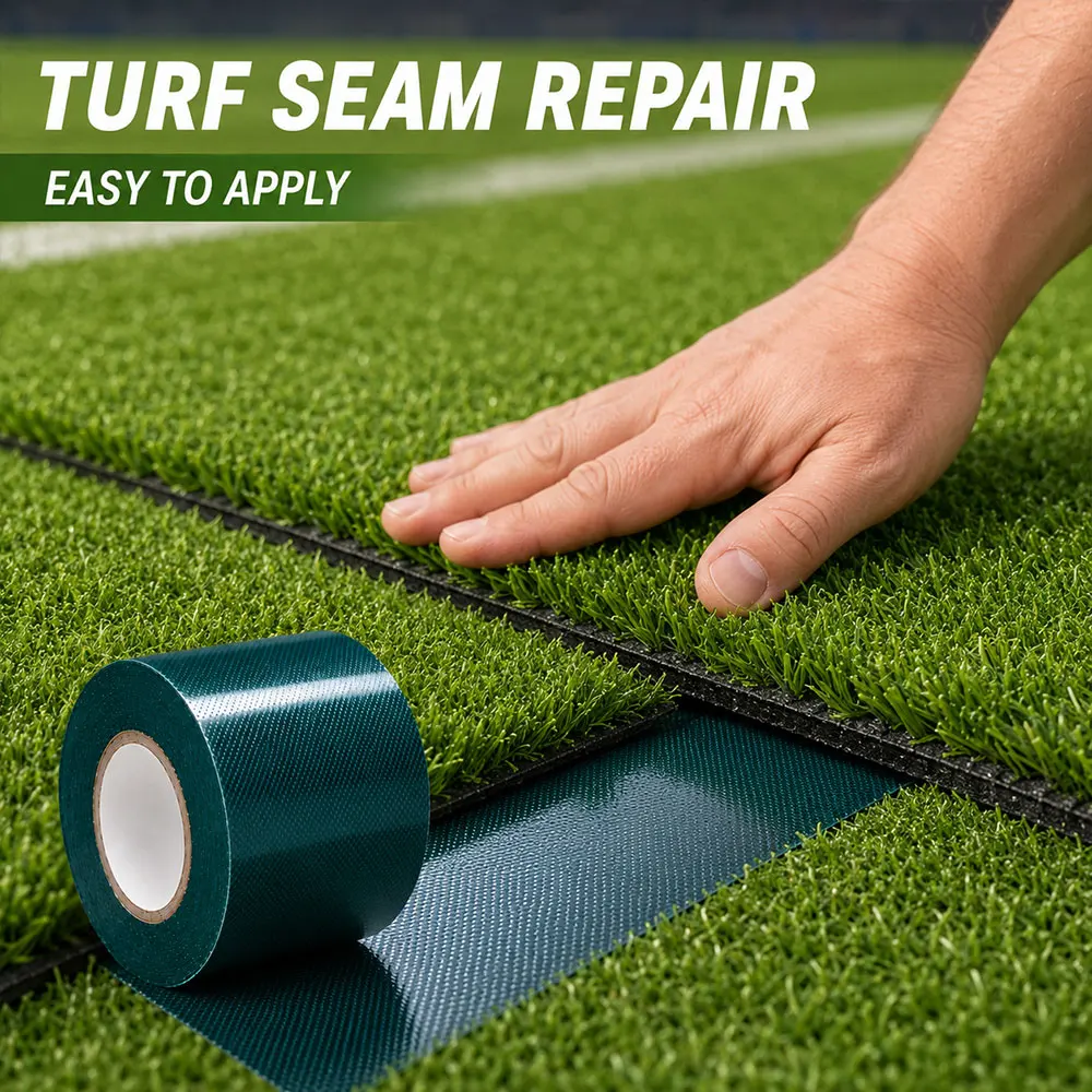 Double Sided Artificial Grass Seaming Tape Woven Self-Adhesive Turf Joining Tape for Synthetic Lawn Installation