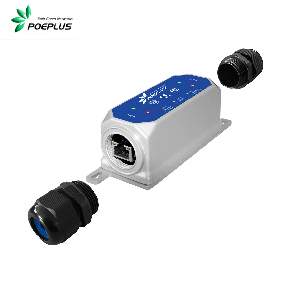 

IP67 outdoor PoE Extender| Waterproof POE Repeater 100M/1G/2.5G/10Gbe optional|800 meter extension|max90W input|