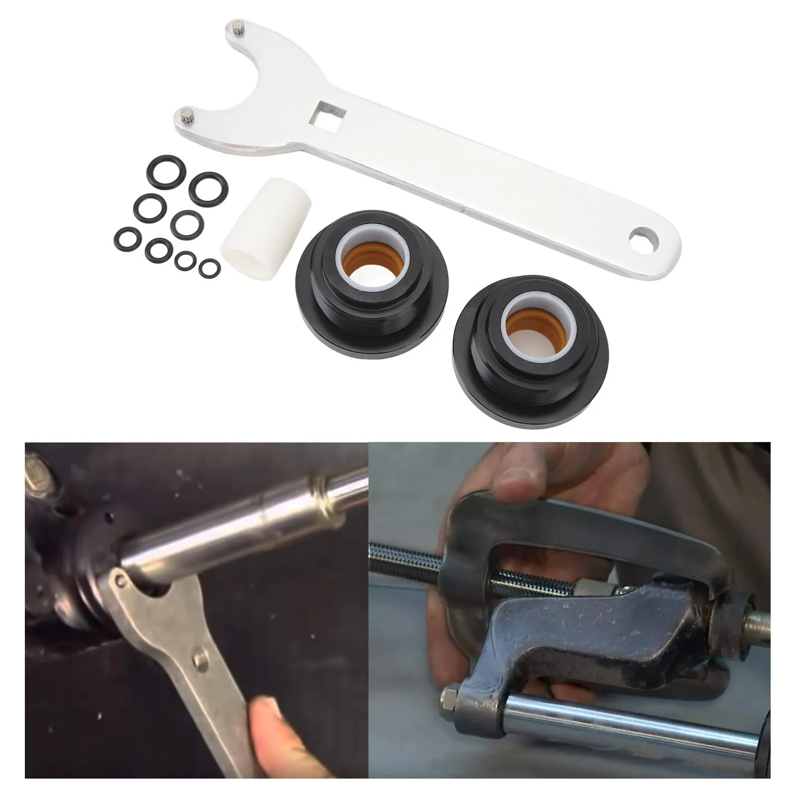 Front Mount Hydraulic Steering Cylinder Seal Kit High Performance for SeaStar HC5345 HS5157