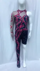 Hot Shiny Celebrity Taylor Alison Swift Bodysuit Women Girls O Neck One Shoulder Special Event Evening Replica Slim Dress Brand
