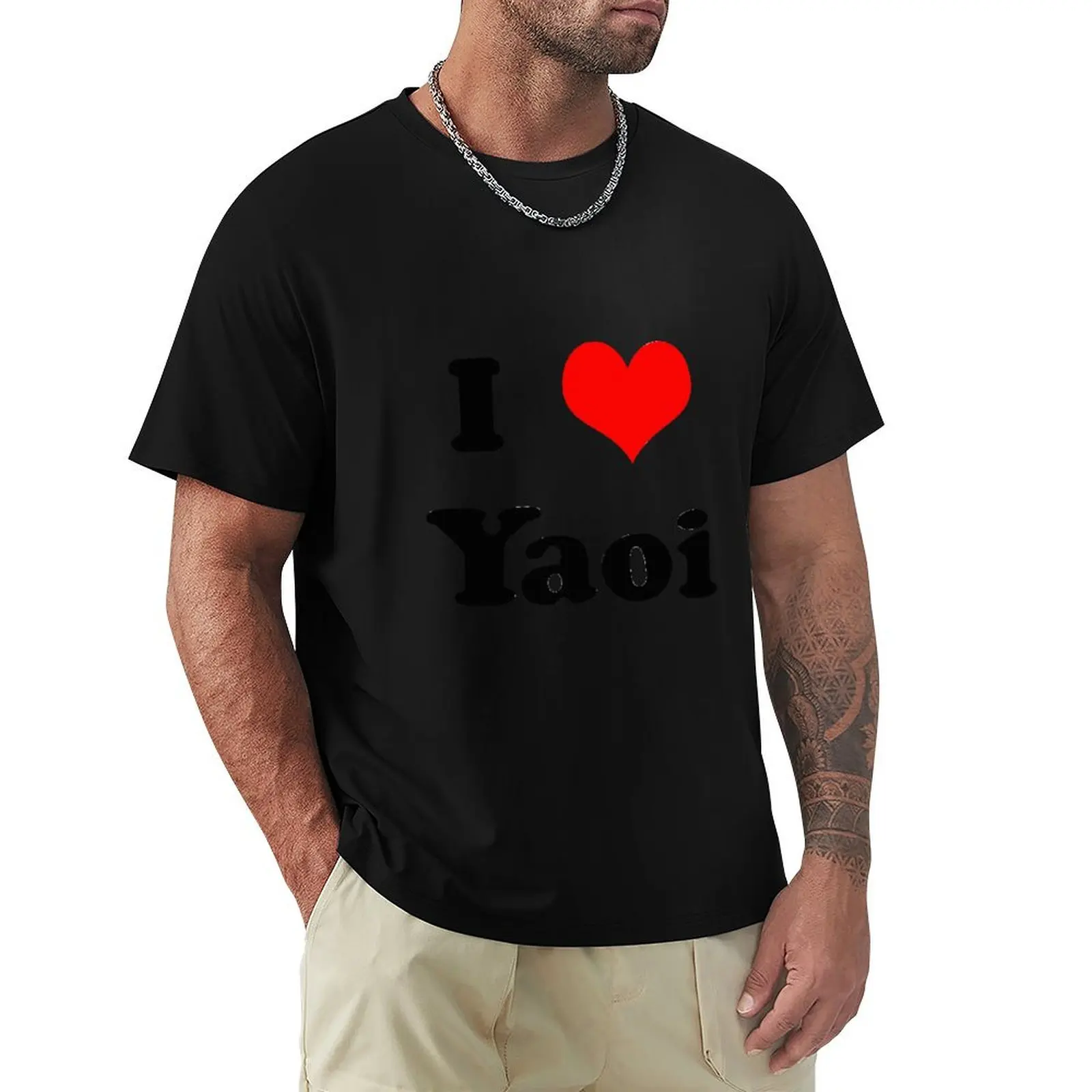 

I love yaoi T-Shirt blue lock sublime anime designer t shirt men