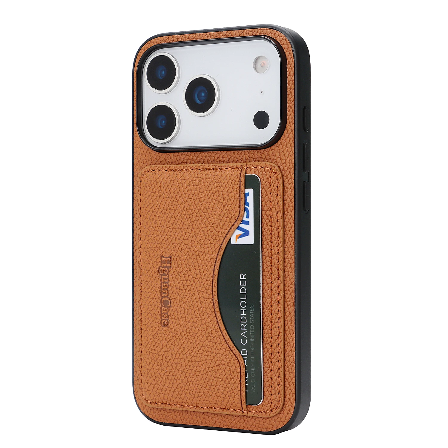 Anti-Fall Leather Case Cards Bag Kickstand Wallet Case For iPhone 17 Promax 16 Pro Max 15 Plus 14 13 12 17e 16e Phone Cover