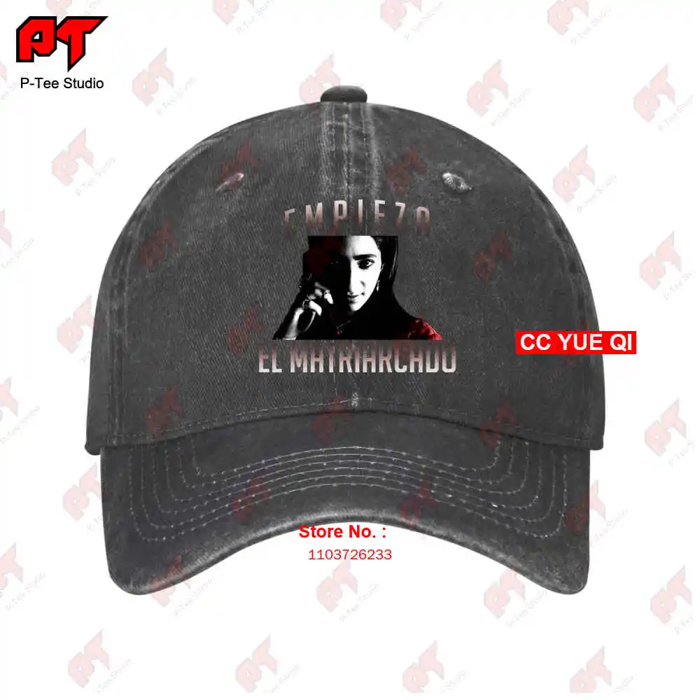 Empieza El Matriarcado Nairobi Money Mask La Casa Heist De Papel Dali Baseball Caps Truck Cap W8LZ