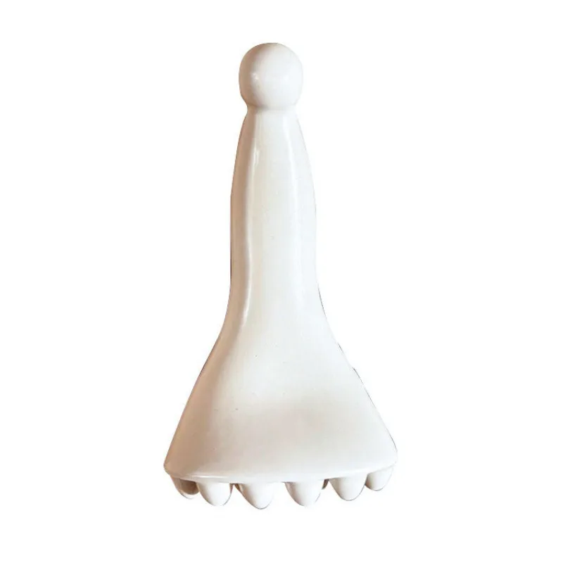 

Ceramic Gua Sha Scraping Board Facial Lifting Body Relaxation Massage Therapy Beauty Skin Care Tool 160g