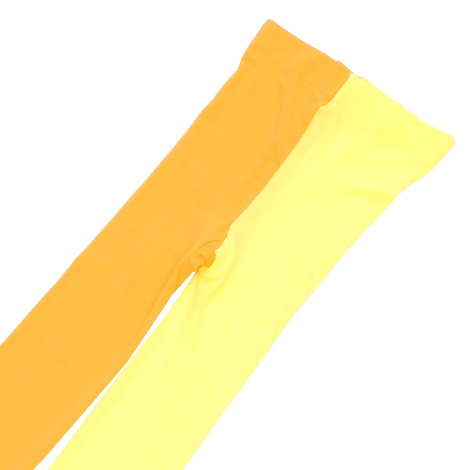

Candy Color Asymmetrical For Women Silk Tights Elastic Yellow Leggings Party Wear Anti Slip Patterned Fashion Unique Style Gift