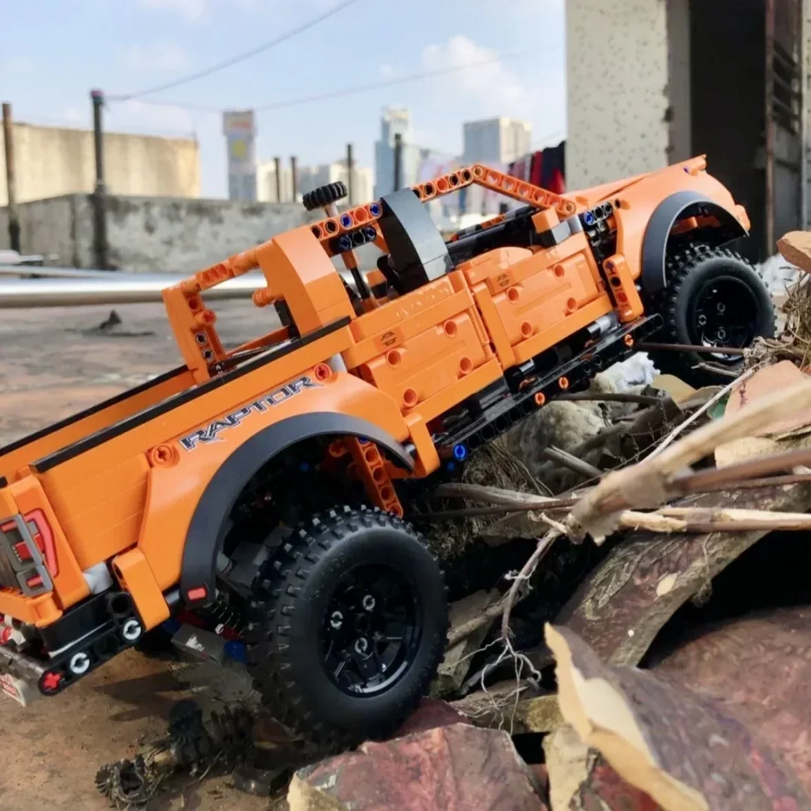 MOC 2025 شاحنة صغيرة سوبر التقنية سيارة رياضية اللبنات سباق نموذج سيارة الطوب لعب للطفل هدية