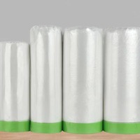 Plastic Waterproof Dust Cover Transparent Furniture Protection Masking Film Disposable Dustproof Protective Film Living Room
