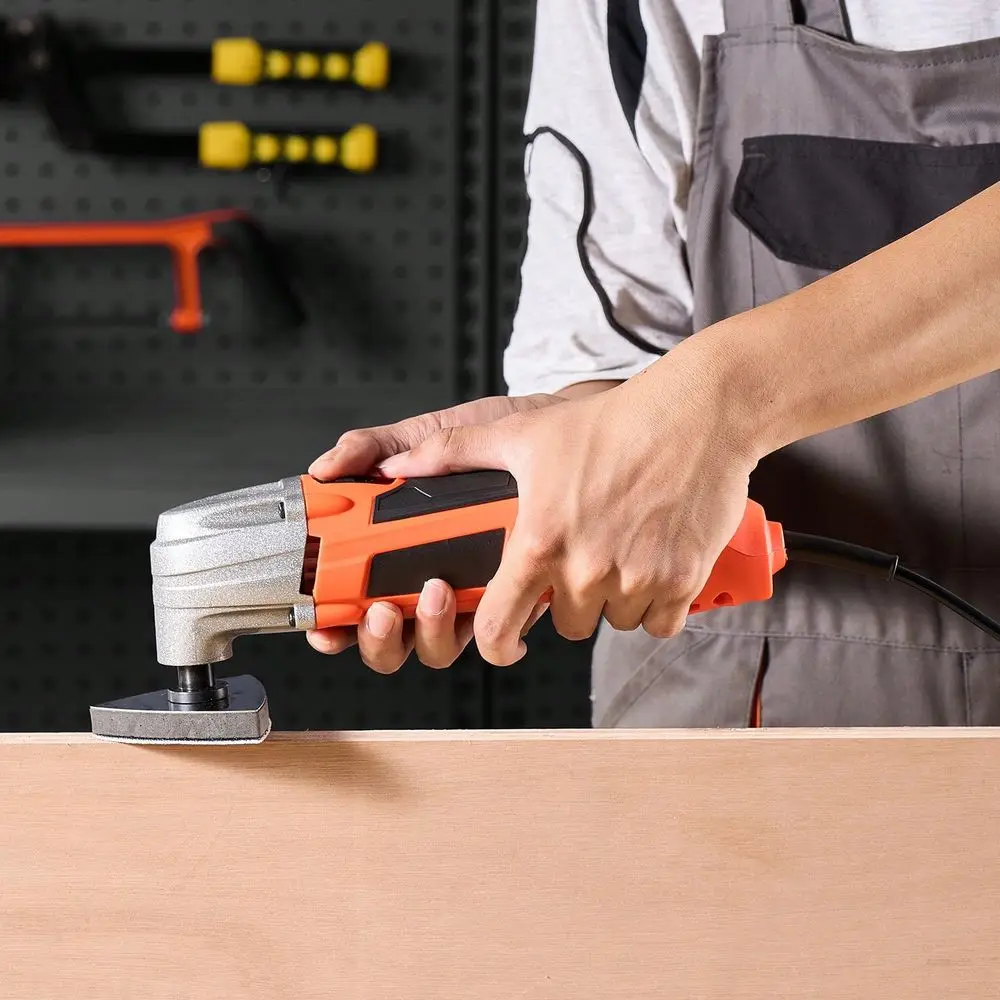 

Tool Multitool, 2.24 Amps 700022000 OPM Electric Oscillating Multi Tool Kit Corded With 2.8 3.2 Oscillating Angle, 713PCS Saw A