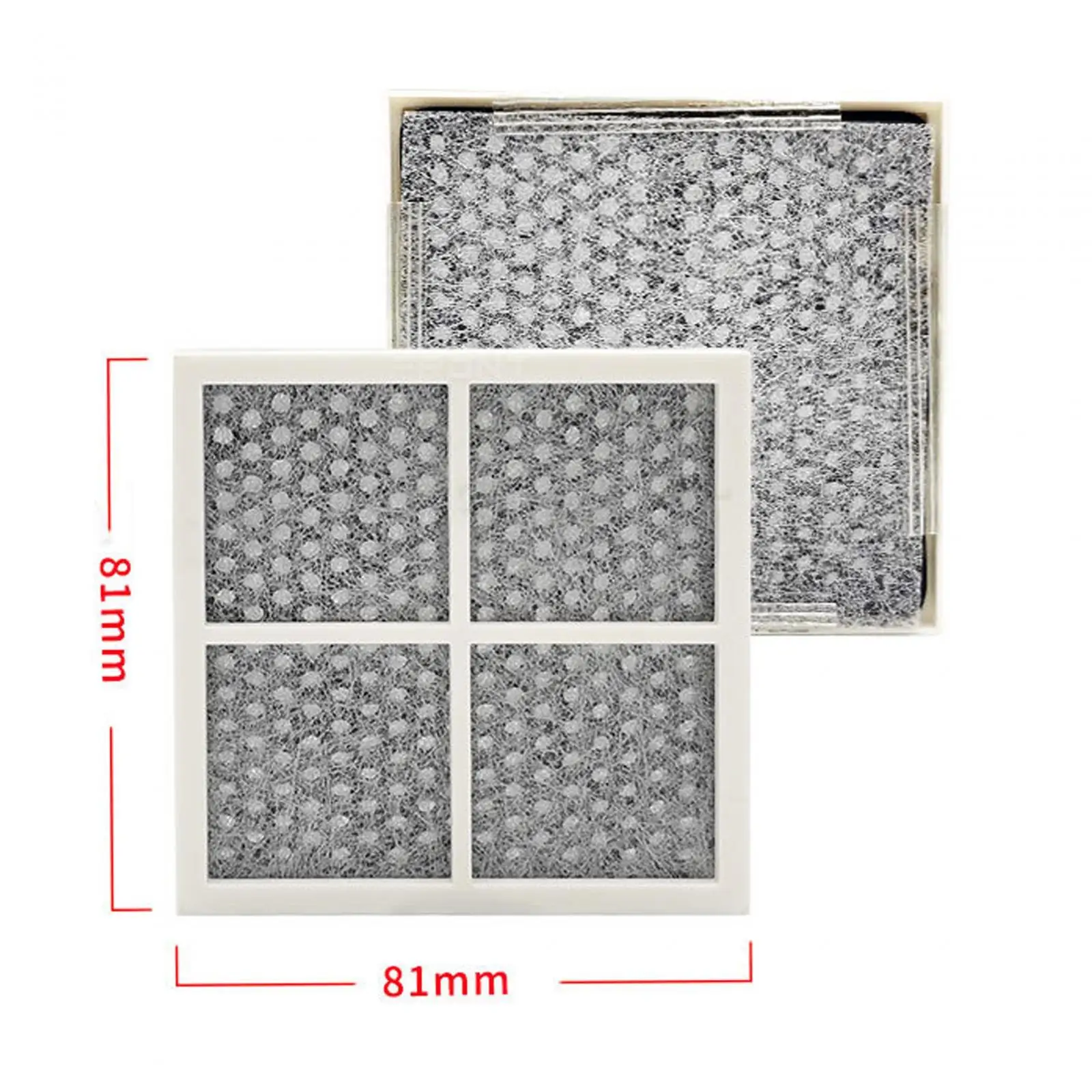 Los accesorios del filtro de aire del refrigerador reemplazan la instalación fácil de las piezas reemplazan