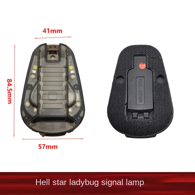 Hel Star 6 lampu strobo IR lampu hijau GenIII lampu helm militer lampu bertahan hidup