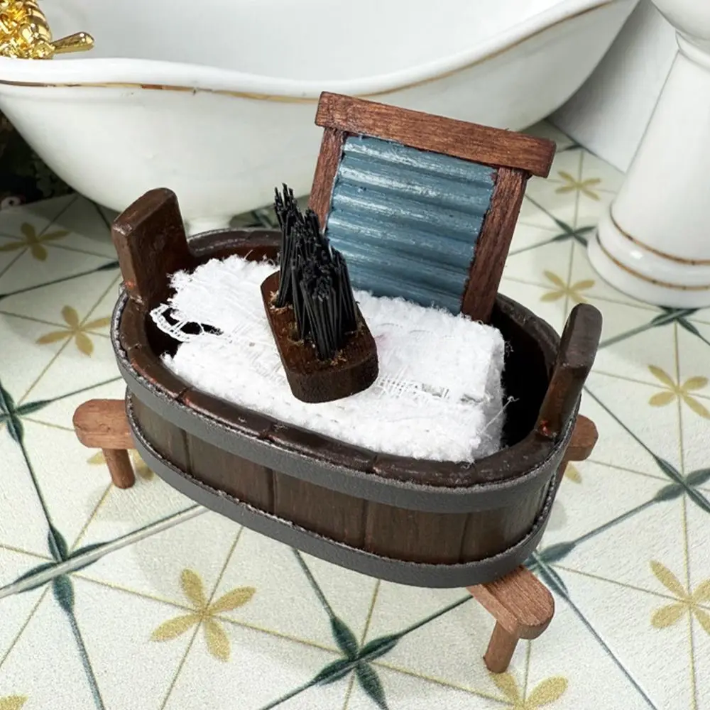 Modello di scena per casa delle bambole in scala 1/12 Micro paesaggio in resina Grden Scena che realizza accessori Modello di mobili per casa da gioco