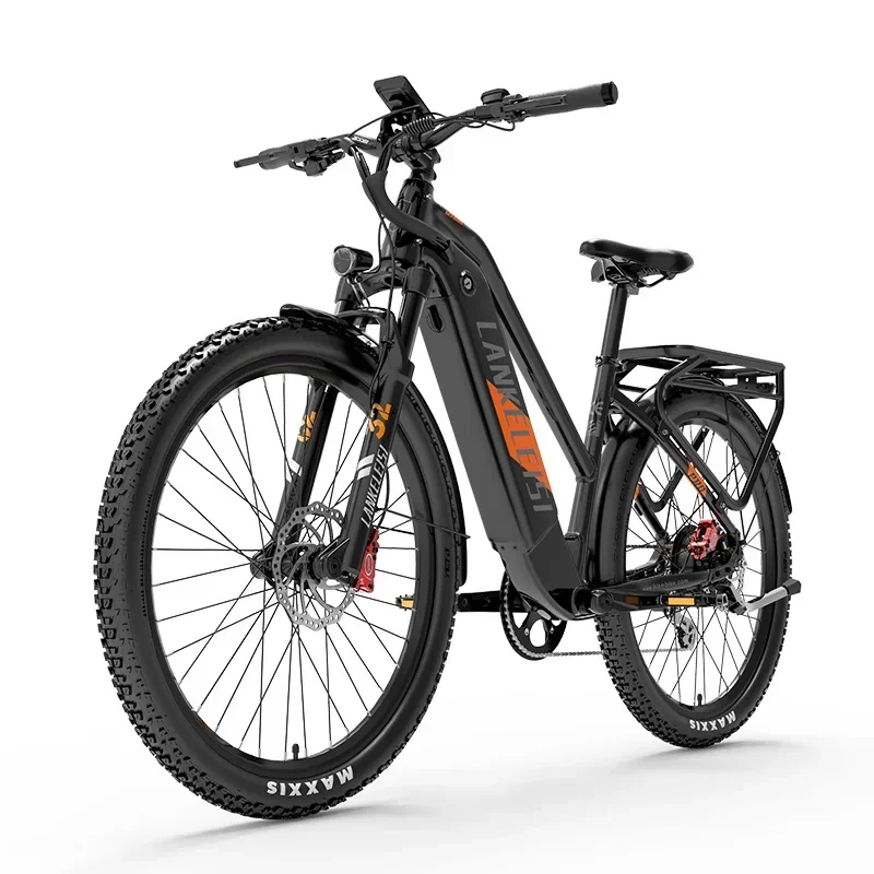 Electric Bike Lankeleisi MX600 pro 500W 48V 20AH Battery Adult 27.5 inch Full Suspension e bike Hydraulic Brake Bicycle Electric