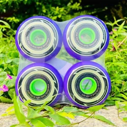 4/8 All-meat 83A Professional FSK Wheel with Cool Purple Color 68mm 72mm 76mm 80mm Slalom Inline Skates Wheel Tires 68 72 76 80