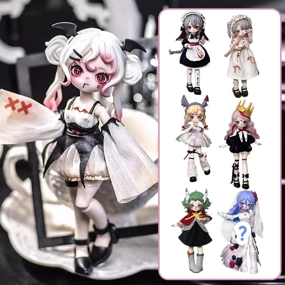 

Nyssa Bizarre Nightmare слепая коробка Mystery Gift ob11 1/12 Bjd подвижная шарнирная кукла, экшн-фигурка аниме, украшения, мультяшные игрушки для девочек