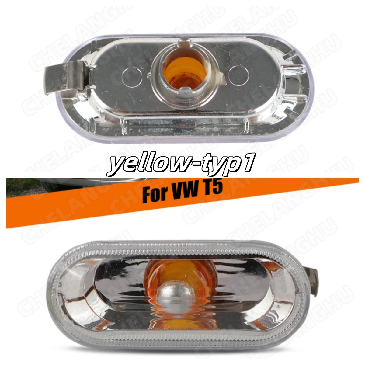 2 uds luz de coche para SEAT Leon 2000 2001 2002 2003 2004 2005 2006 indicador lateral de estilo de coche luz de señal de giro repetidor de lámpara