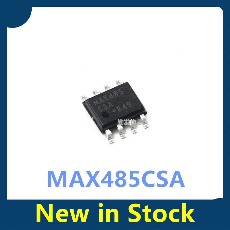 10PCS MAX485CSA MAX485 RS485 transceiver, surface-mount SOP8