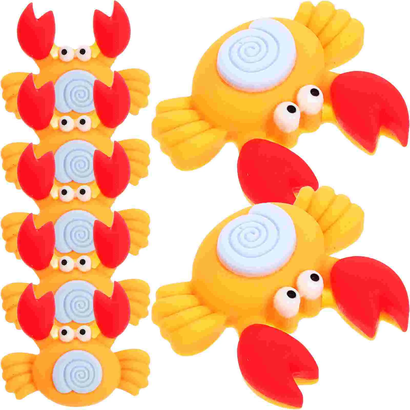 Beads Charms for DIY Marine Resin Accessories Phone Case Ocean Theme Crab Flatback Buttons