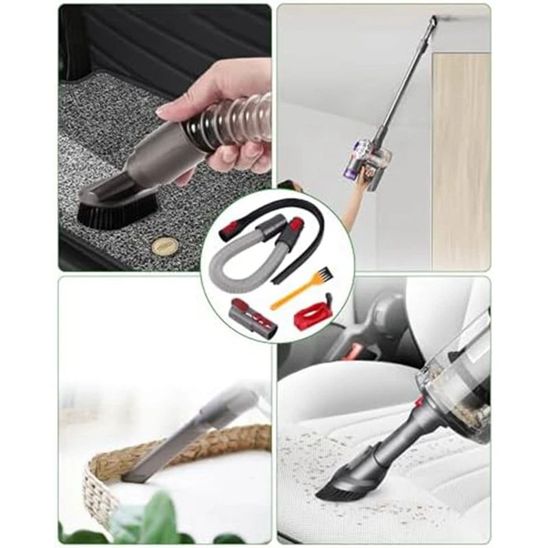 Ersatz schlauch anschluss für Dyson v15, v11, v10, v8, v7 Staubsauger mit flexiblem Anschluss düsen verlängerung schlauch