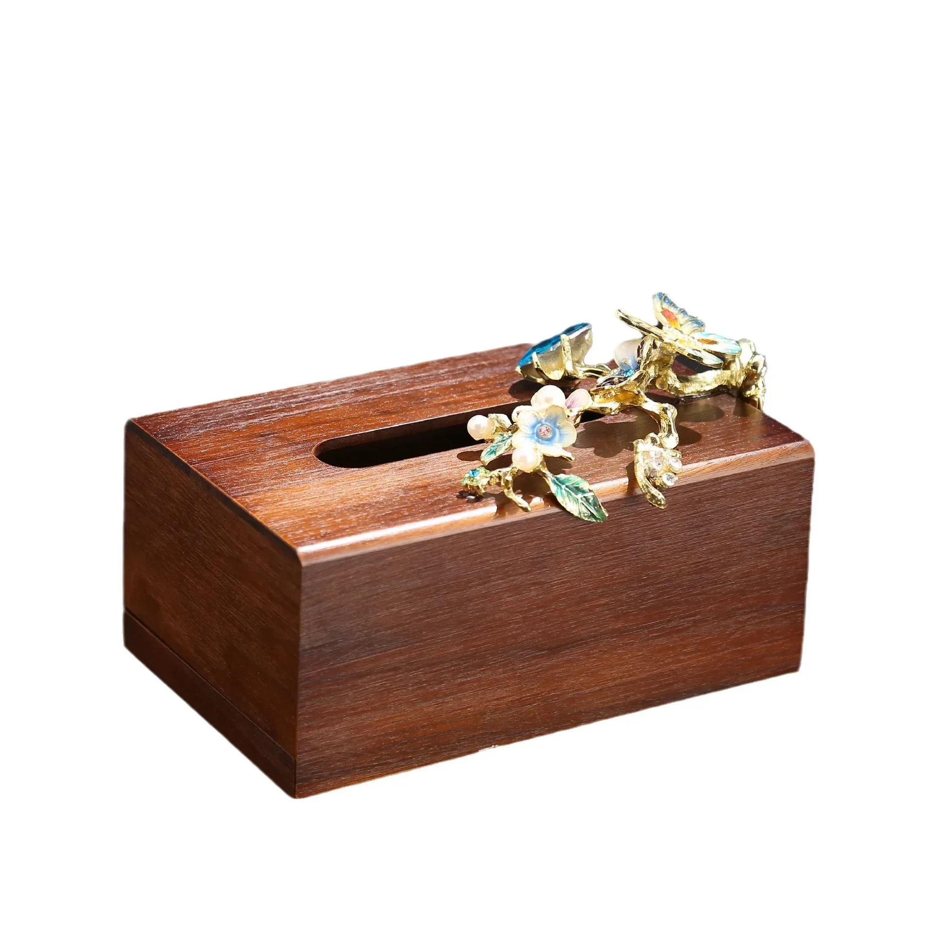 

Solid Wood Tissue Box, Home Living Room, Coffee Table, Paper Drawer, Creative Wooden Drawer, Decoration