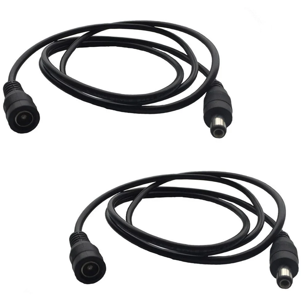 1m 2m 3m 5m 10m DC Male to Female 5.5 x 2.1mm Extension Adapter Cable Cord Line for 12V 5050 3528 Strip CCTV Light Monitor