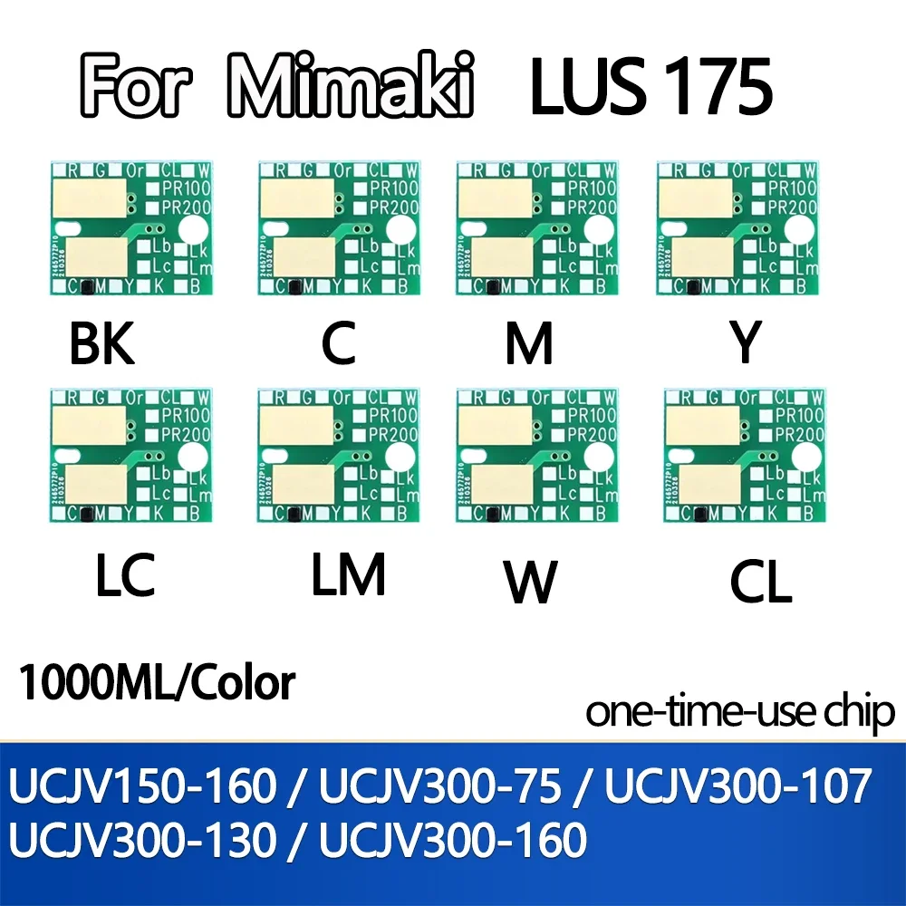 LUS 175 LUS175 Чип для бутылки с чернилами для Mimaki UCJV150-160 CJV300-75 UCJV300-107 UCJV300-130 UCJV300-160 Одноразовый чип с чернилами