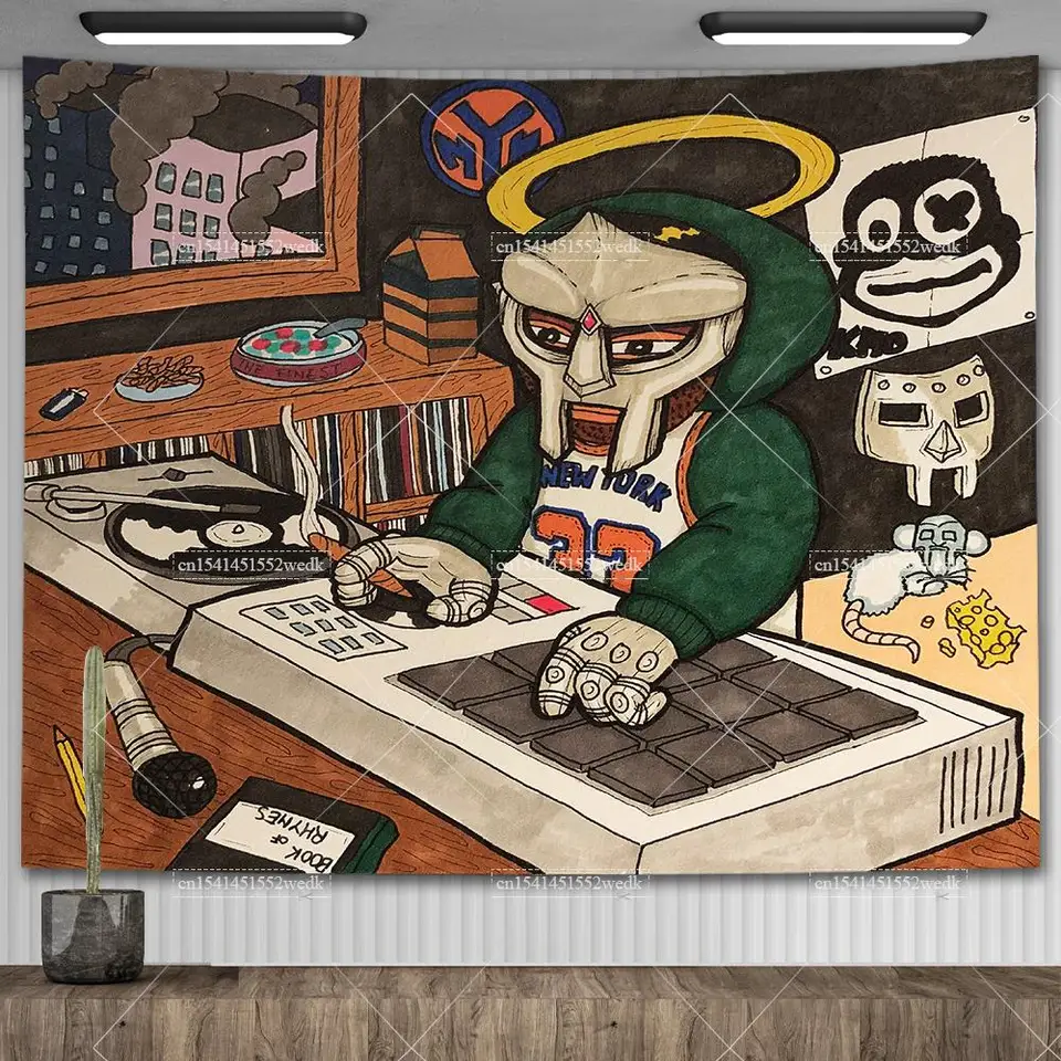MADVILLAIN MF DOOMオフィシャル ポスター LSPDAG MF DOOM Music Album Poster MMFOOD,Operation Doomsday