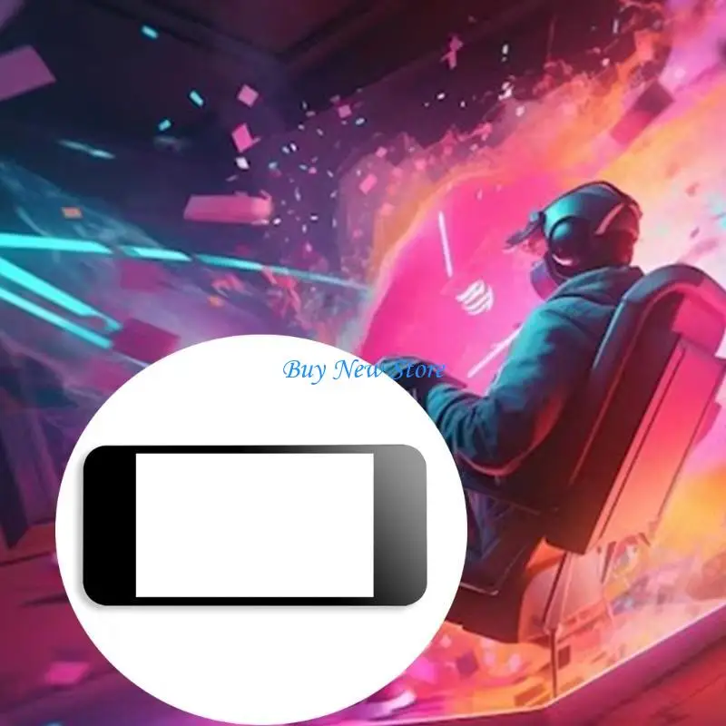 

20CE Top Surfaces Glass Protective Screen Scratch Resistant Lens Mirror for 2DS XL LL