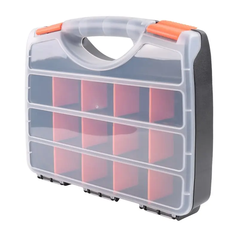 ABGH-B-320 Portable Parts Box Screw Storage Box Metal Parts Hardware Screwdriver Vehicle Repair Hand Tool