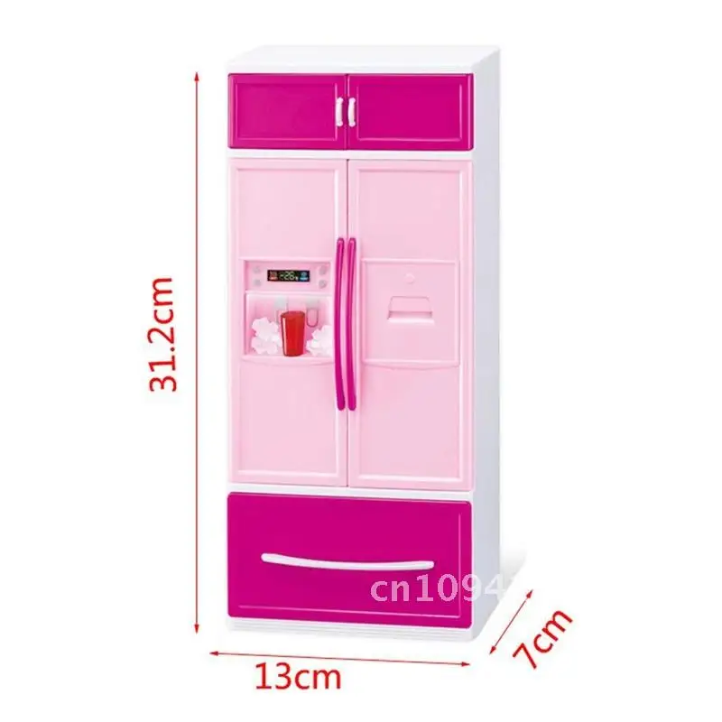 Simulation Kitchen Cabinets Set Sets Pretend Cooking Girls Tableware Children Toys Playset Tools Mini Dollhouse