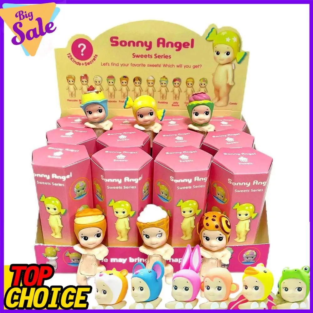 소니엔젤 블라인드 박스 하베스트 슬리핑 시리즈 과일 야채 무드등 애니메이션 인형 PVC 귀여운 장난감 어린이 생일 선물 수집품
