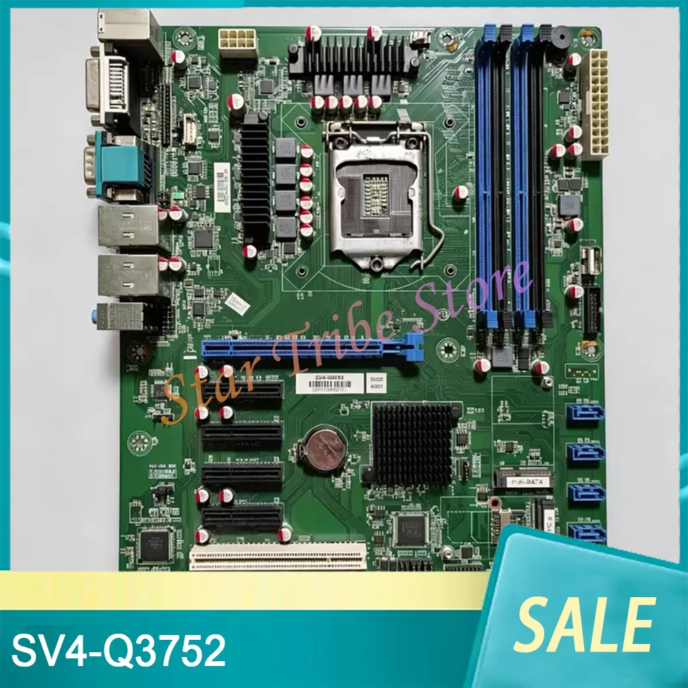 SV4-Q3752 Dual Gigabit Network Card Computer Industrial Control Motherboard