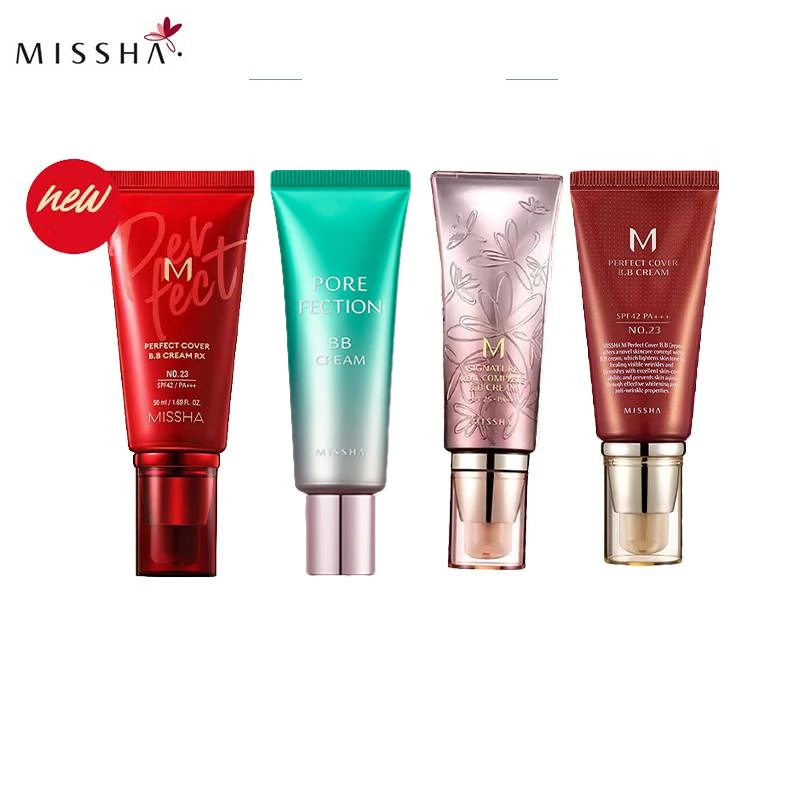 MISSHA M Signature Real Complete BB Cream Perfect Cover Cho Bo Yang Makeup Original Korean Cosmetics